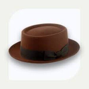 Bailey Sz XXL Water Repellent Brown Mens Darron Wool Fedora Hat Lace Bow Band